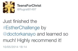 Bible Challenge Testimony