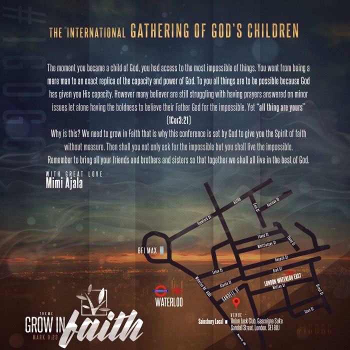 Grow in Faith info