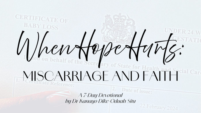 When Hope Hurts: Miscarriage and faith&nbsp;devotional